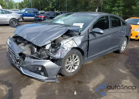2019 Hyundai Sonata Se z USA, uszkodzony, nr VIN 5NPE24AF1KH788125
